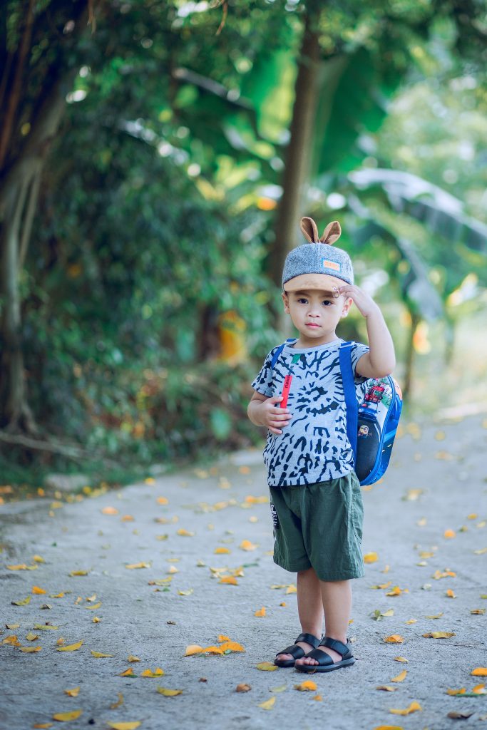 a picture showing a kid going to school as therapinum wants to provide children with the confidence to do activites